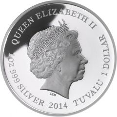 1 Dollar - Elizabeth II The Jolly Roger
