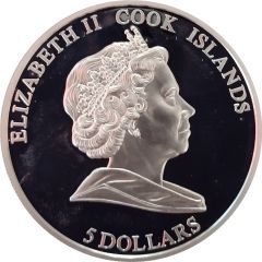 5 Dollars - Elizabeth II Cristo Rei