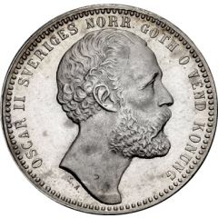 1 Riksdaler Riksmynt - Oscar II