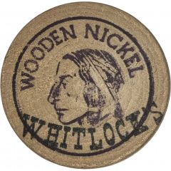 Wooden Nickel - Whitlock's