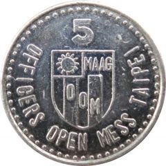 5 Cents - Officers Open Mess Taipei MAAG