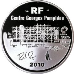 10 Euros Georges Pompidou Center