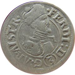 3 Kreuzers - Ferdinand II of Tyrol