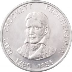 Token - Shell Famous Americans Coin Game Davy Crockett