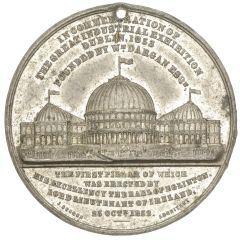 Medal - Victoria Great Industrial Exhibition, Gardner & Co.