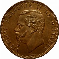 10 Centesimi - Victor Emmanuel II