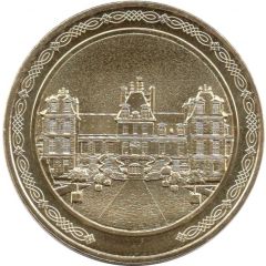 Jeton touristique - Monnaie de Paris - Château de Fontainebleau - Façade