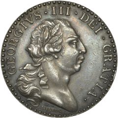 Medalet - George III Naval Thanksgiving, silver