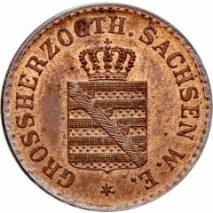 1 Pfennig - Charles Alexander