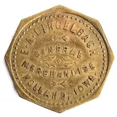 10 Cents - E. A. Lingelbach Holland, Iowa