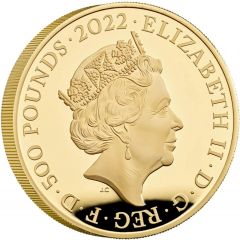 500 Pounds - Elizabeth II London, Gold Proof