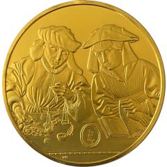 Medal A Money Changer and his wife