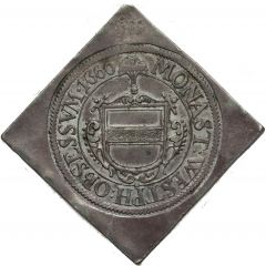1 Thaler Klippe, Siege coinage