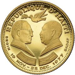 250 Gourdes Sadat-Begin Peace Talks