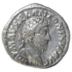 Denarius - Marcus Aurelius PROV DEOR TR P XVI COS III, Providentia