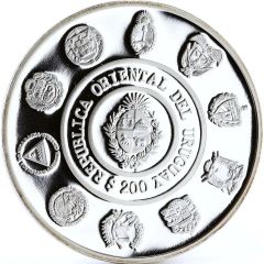 200 Pesos Uruguayos Pampa`s deer
