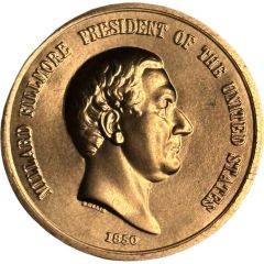 Medal - Labor, Virtue , Honor Millard Fillmore Presidential