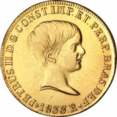 6400 Réis - Pedro II