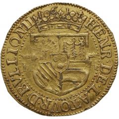 Double Gold Florin - Henri de la Tour d`Auvergne