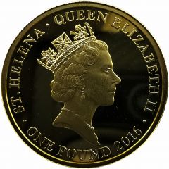 1 Pound - Elizabeth II Danish East India Company - 400 Years Jubilee