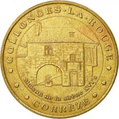 Jeton touristique - Monnaie de Paris - Collonges la rouge - Maison de la sirène
