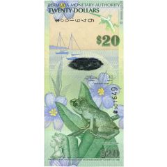 20 Dollars - Elizabeth II Whistling frog