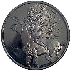 1 Ounce Copper - Golden State Mint Red Horse