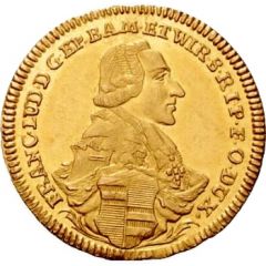 1 Goldgulden - Francis Louis of Erthal