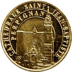 Token - Arthus Bertrand Perpignan - Cathédrale Saint Jean-Baptiste