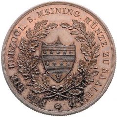 1 Thaler - Bernhard Erich Freund Pattern