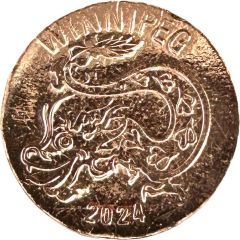 Royal Canadian Mint Token - Year of the Loong Winnipeg