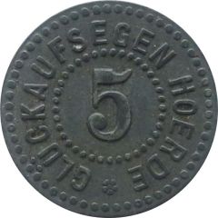 5 Pfennigs - Hörde Glückaufsegen
