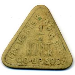 1/2 Pint Milk - Irchester Ind and Prov CS Northamptonshire