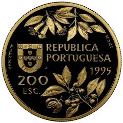 200 Escudos Molluques, Gold