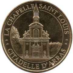 Monnaie de Paris Tourist Token - Citadelle d`Arras La Chapelle Saint Louis