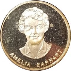 Token - TWA Milestones in Manned Flight Amelia Earhart