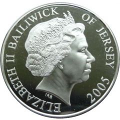 5 Pounds - Elizabeth II Andrew Cunningham, Silver Proof