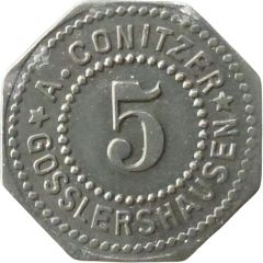 5 Pfennigs - Gosslershausen A. Conitzer