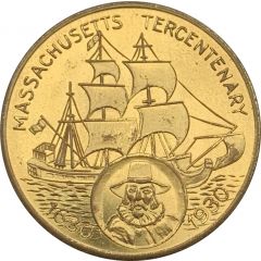 Medal - Tercentenary of Massachusetts