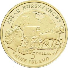 5 Dollars - Elizabeth II - Amber route: Aquileia