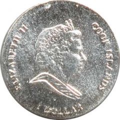 1 Dollar - Elizabeth II Fisherman’s God