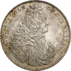 1 Thaler - Augustus William Brunswick Reformation Bicentennial