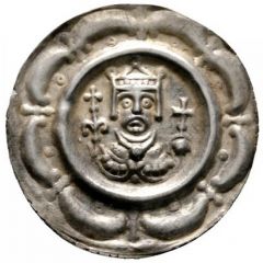 Denier Bracteate - Philip, Otto IV and Frederick II Donauworth mint