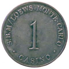 1 Franc - Casino S.B.M / Loews Monte-Carlo