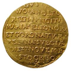 16 Mark - Gustav II Adolf Coronation of Maria Eleonora