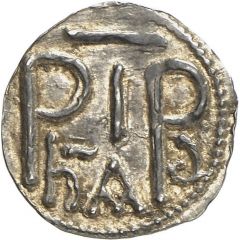 Denier - Pepin the Short Zurich mint