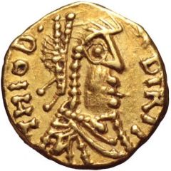 Tremissis - Theudebert II