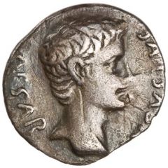 Denarius - Augustus MART VLT, Mars