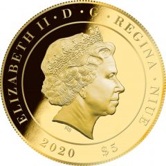 5 Dollars - Elizabeth II Moomin