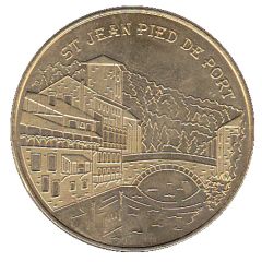 Token - Martineau and National Tokens Les chemins de St Jacques de Compostelle - St Jean Pied de Port